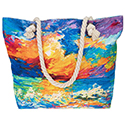 Tote Bag Impressionist Style Sunset